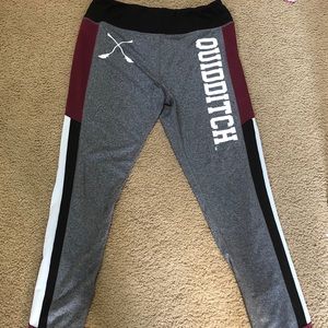 Harry Potter Quidditch Yoga Leggings. XL.